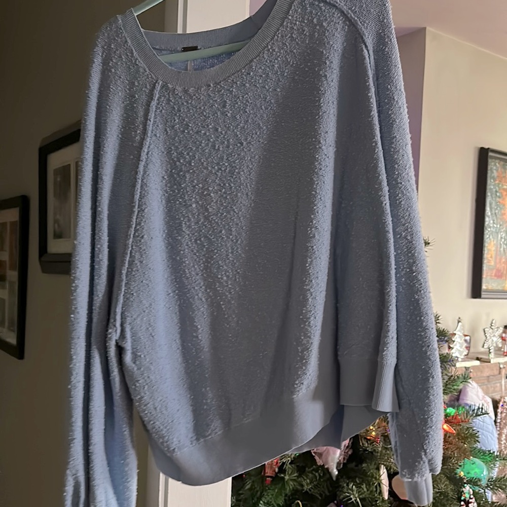 Free People Not your boyfriends sweatshirt